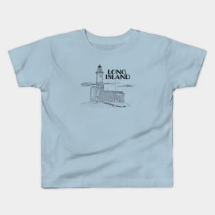 Montauk Long Island Kids T-Shirt